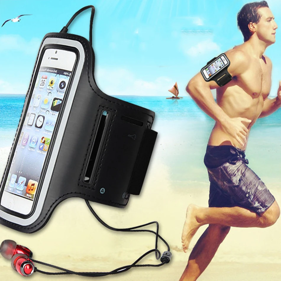 Universal Waterproof Gym Sports Running Armband For iPhone 14 13 11 Pro Max Xs XR X 8 6 7 Samsung S9 S10 Arm Band Phone Bag Case