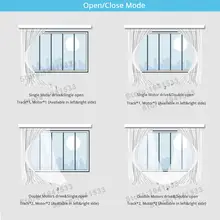 Smart Electric Curtain Track with Remote #5