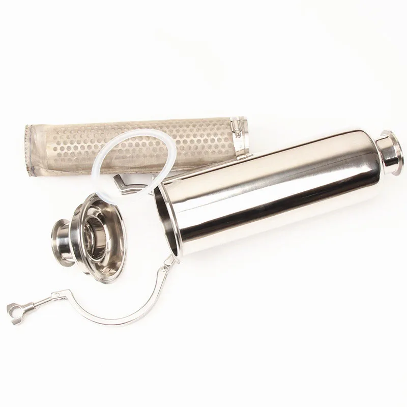 

Fit 19/25/32/38/51/63mm Pipe x 1.5" 2" 2.5" Tri Clamp In-line Filter Strainer SUS 304 Stainless Steel Homebrew Beer