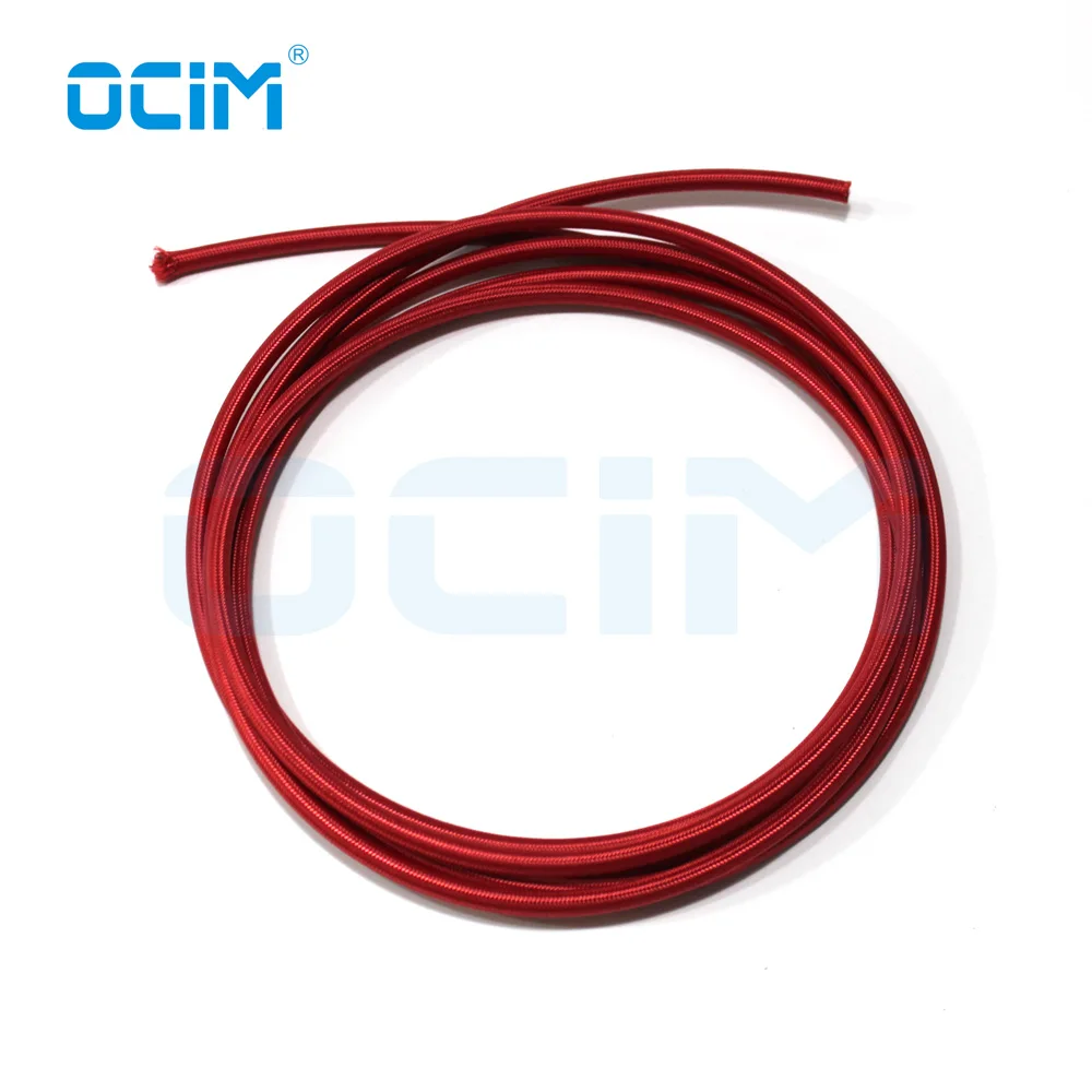 4M Gas Hose And Water Hose ∅ 5*8mm Braided Black  Blue  Red For  Tig Torch