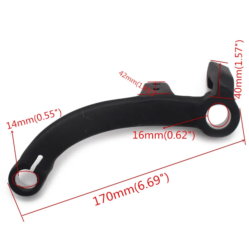 الخلفية بدال فرامل مجموعة ل بينيلى BN302 تورنادو TNT300 STELS 300 Keeway RKX 300 جديد تحسين زيادة سمك/BN TNT 300 302 #6