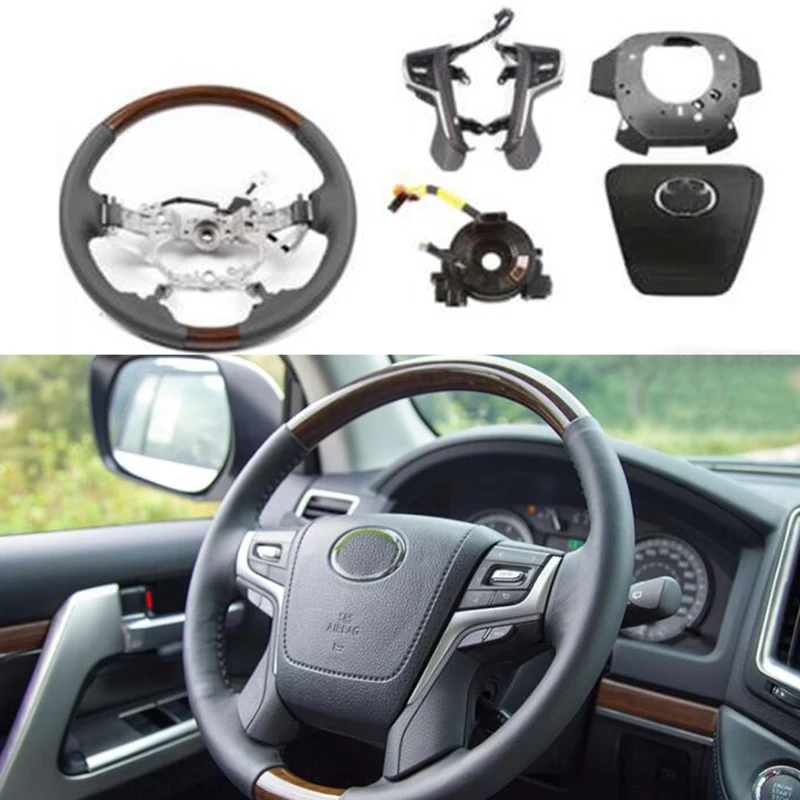 

Car Interior Central Control replace Accessories Upgrade to 2020 Year For Toyota Land Cruiser LC200 2008-2012 2013 2014 2015