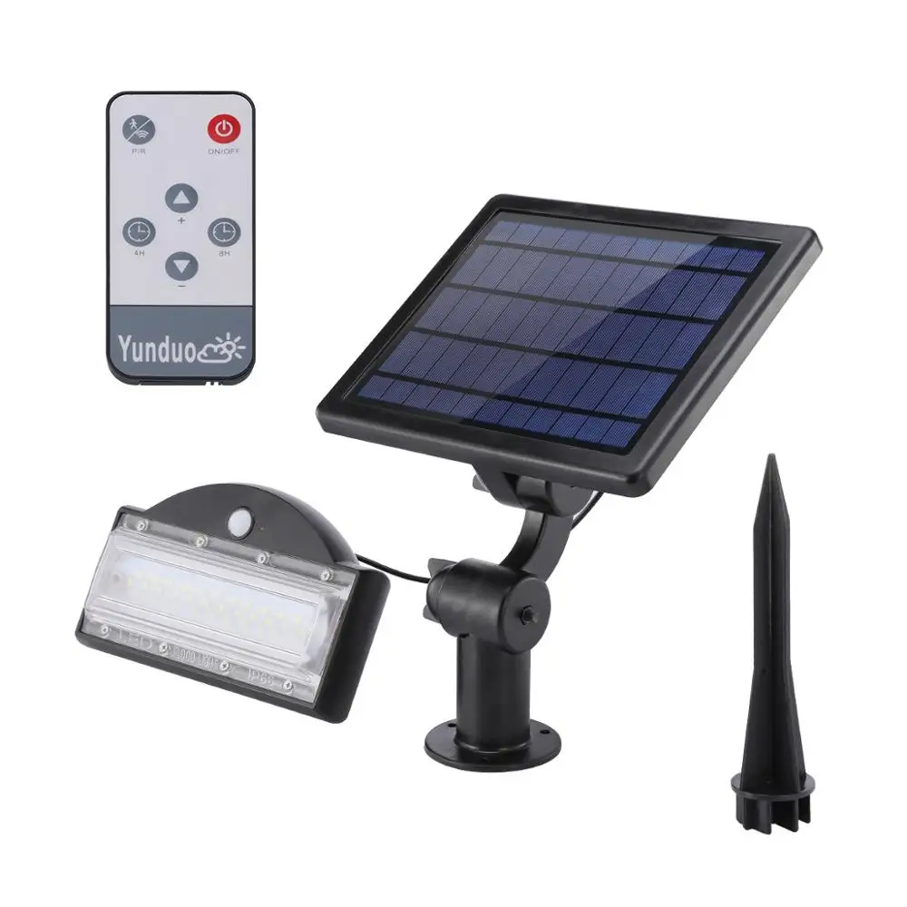 Solar Garden Led Lights Outdoor Waterproof Lamps Low Voltage LED Garden Spot Light Motion Sensor Solar Flood Lamp Lawn Lighting