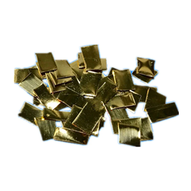 Lámina de oro de 99.99% pureza, lámina de electrodo de oro Au, antioxidación, ánodo resistente a la corrosión, copos de oro puro para laboratorio