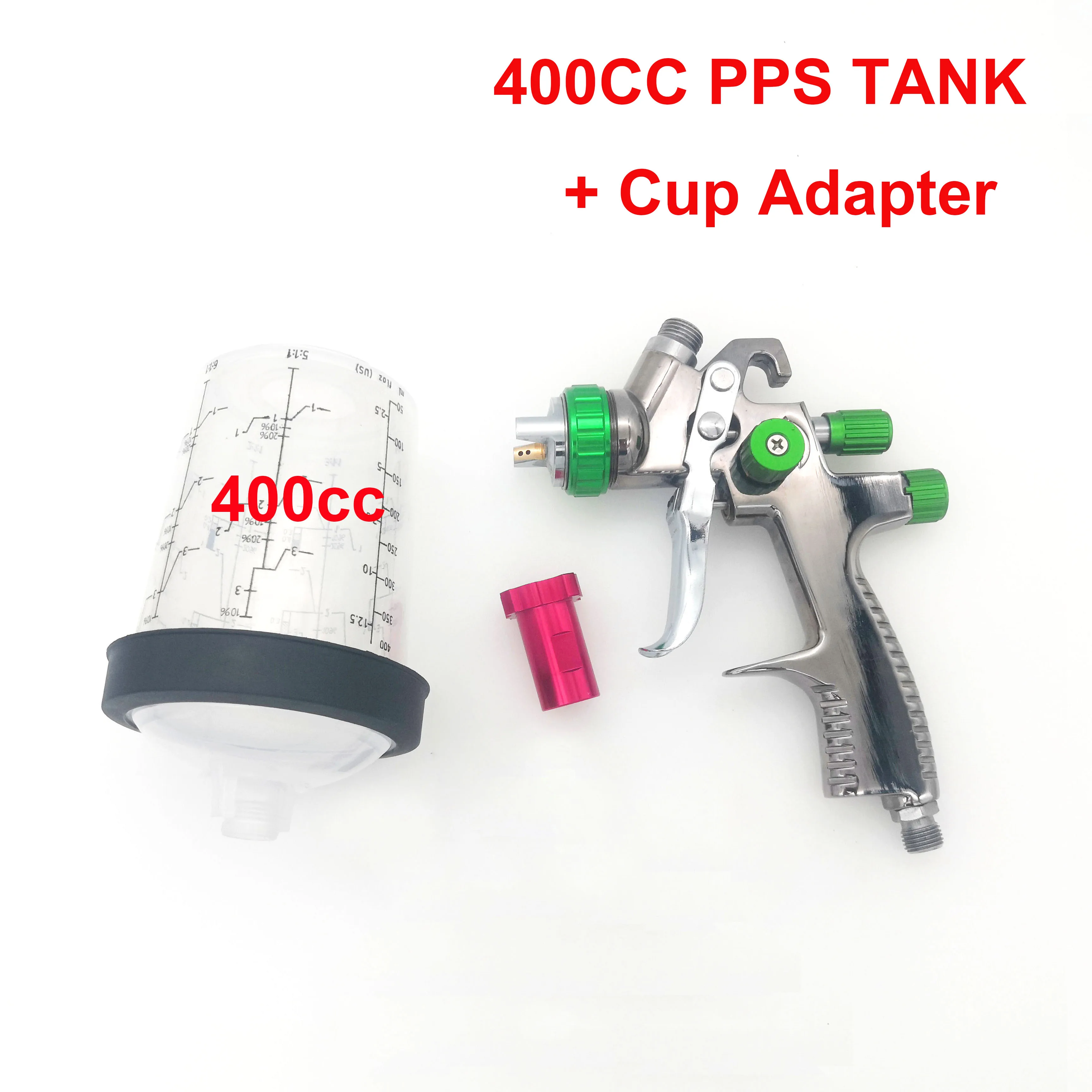 LVLP L-898 Car Paint Spray Gun with PPS Tank 1.3mm Nozzle 600cc Cup Pistola De Pintura