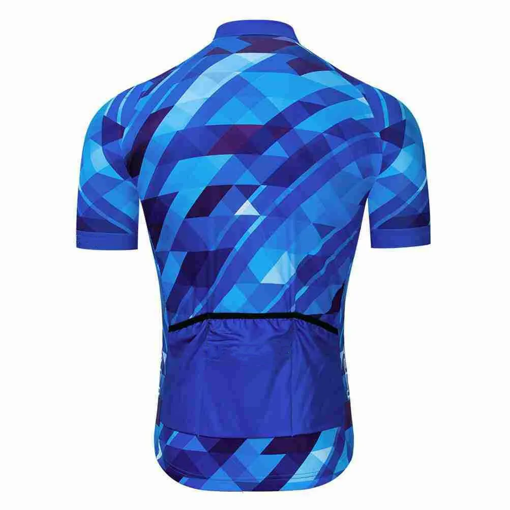 Maglia da corsa estiva cerniera completa aderente manica corta abbigliamento da ciclismo camicie da bicicletta professionali all\'aperto con tasca