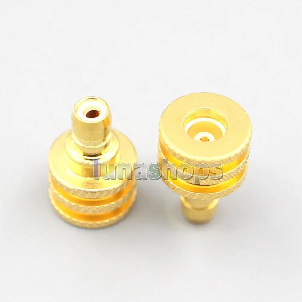 LN007433 100pairs Earphone Pin Converter Adapter For Sennheiser IE100 IE400 IE500 Male to MMCX Female