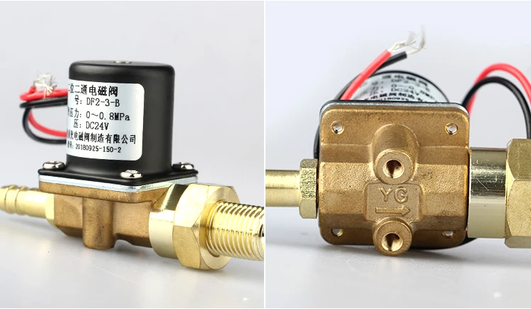 صمام لولبي DF2-3-B DC24V,AC36V, AC220V Two-position two-way for co2 gas ,argon gas welding machineSolenoid Valve صمامات أخرى — تفصيل 4