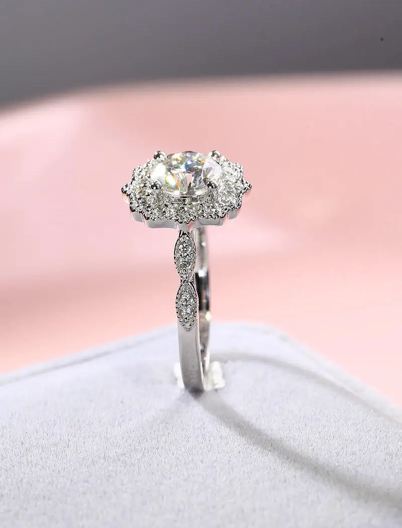 Hot sale Sparkling Promise Ring AAAAA Zircon Engagement Wedding Band Rings For Women Party Jewelry GIFT