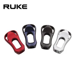 RUKE 1pc Fishing Reel Handle Knob Carbon Fiber Suit Dai Reel Length 35mm Weight 3.7g Include 2pcs Bearings 4pcs Washers DIY Reel