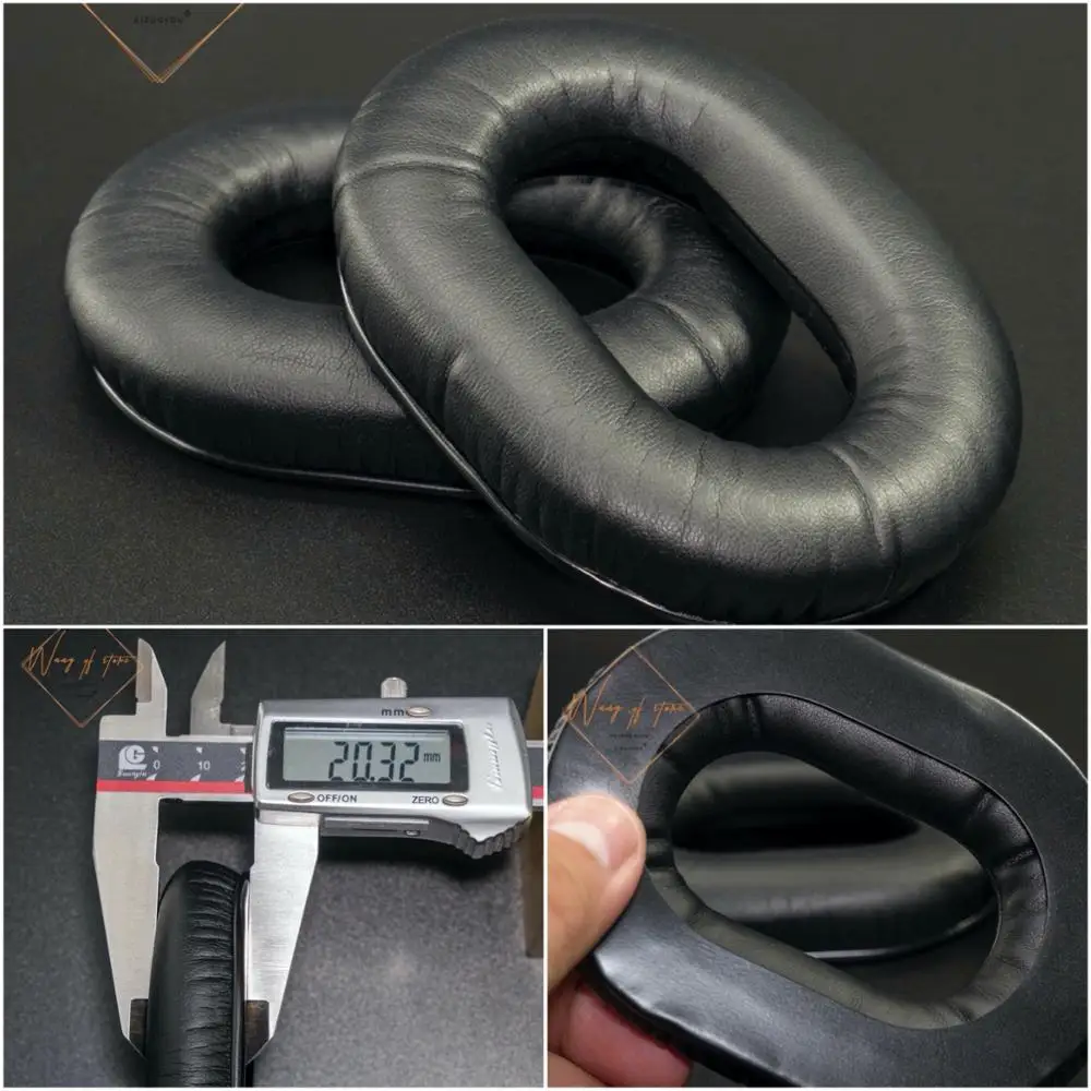 

Soft Leather Foam Cushoin Ear Pads For Denon AH-D600 AH D 600 Headphone