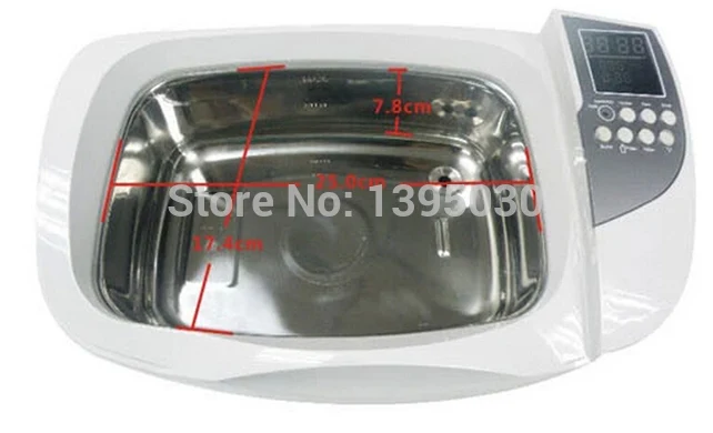 المنزلية الرقمية بالموجات فوق الصوتية الأنظف الفولاذ المقاوم للصدأ الرقمية تسخين المياه بالموجات فوق الصوتية مجوهرات الأنظف 220-240 فولت