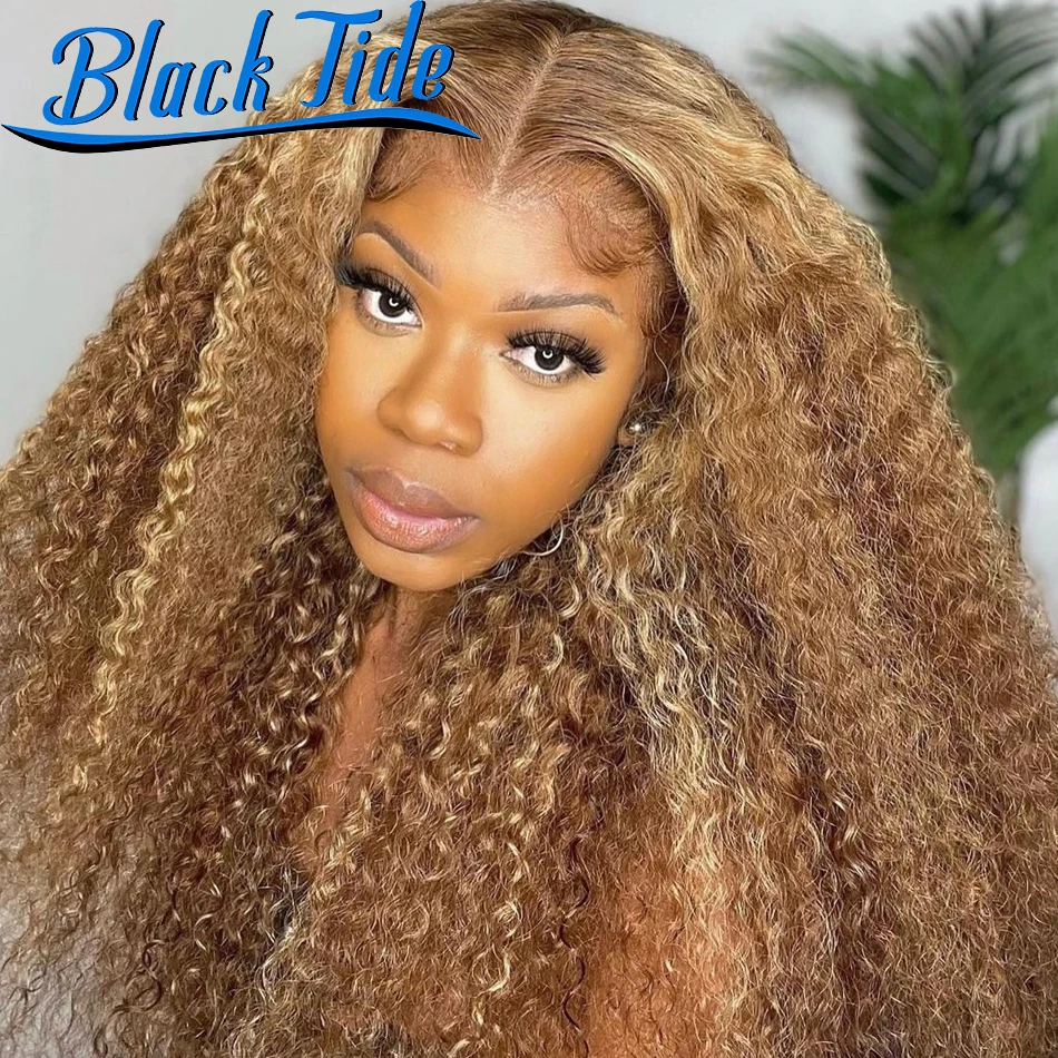 Curly Lace Front Wig Remy Ginger Lace Front Wig 13x4 Transparent Lace Wigs Human Hair Lace Front Wig Preplucked For Black Women