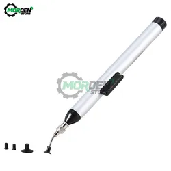 IC SMD Vacuum Suction Pen Remover Sucker Pump IC SMD Tweezer Pick Up Tool Solder Desoldering with 3 Suction Header Dropship