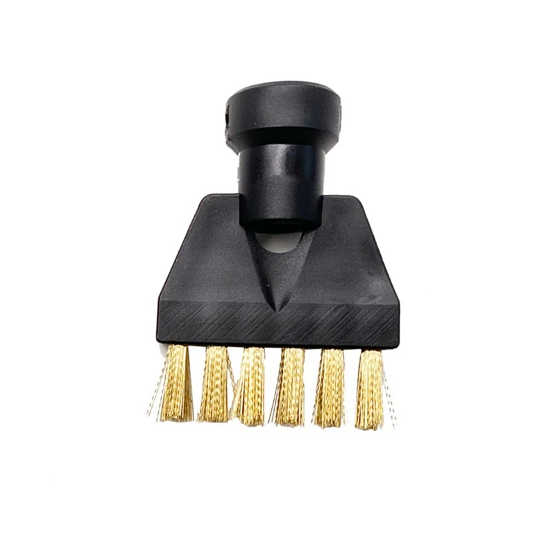 For Karcher SC1 SC2 SC3 SC4 Flat Copper Brush Cleaning Brush for Steam Cleaner Attachment Adapter Home Cleaning Nozzle