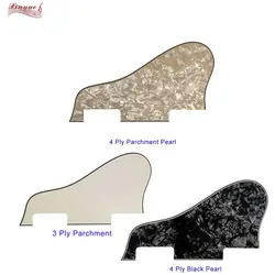 Xinyue-Pickguard Guitarra Personalizada, Scratch Plate, Sem Buraco, ES 335, Curto, Jazz, Archtop