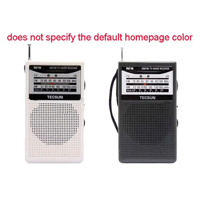 TECSUN R-218 Radio Pocket Receiver with Built-In Speaker Portable Gifts for the Elderly Shipping Free