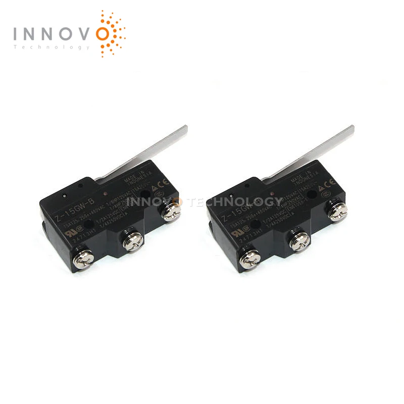 Original Z-15GW-B Z15GWB Switch Snap Action Hinge Lever 15A 250VAC 250VDC Screw Mount Screw Relay