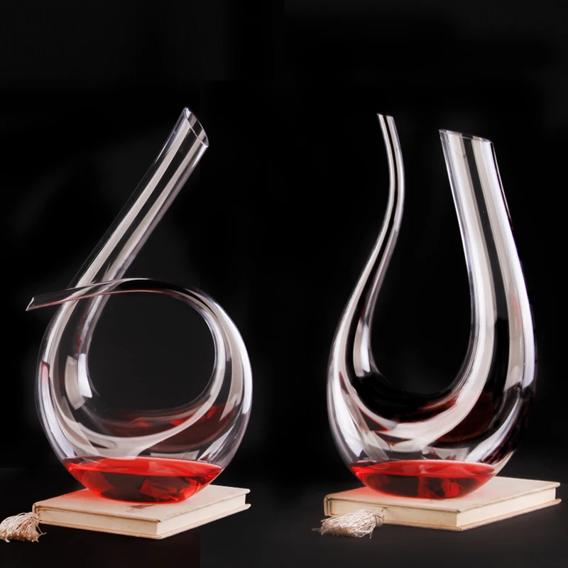 Transparent Creative Red Wine Decanter Crystal Glass Set Handmade Jug WY615