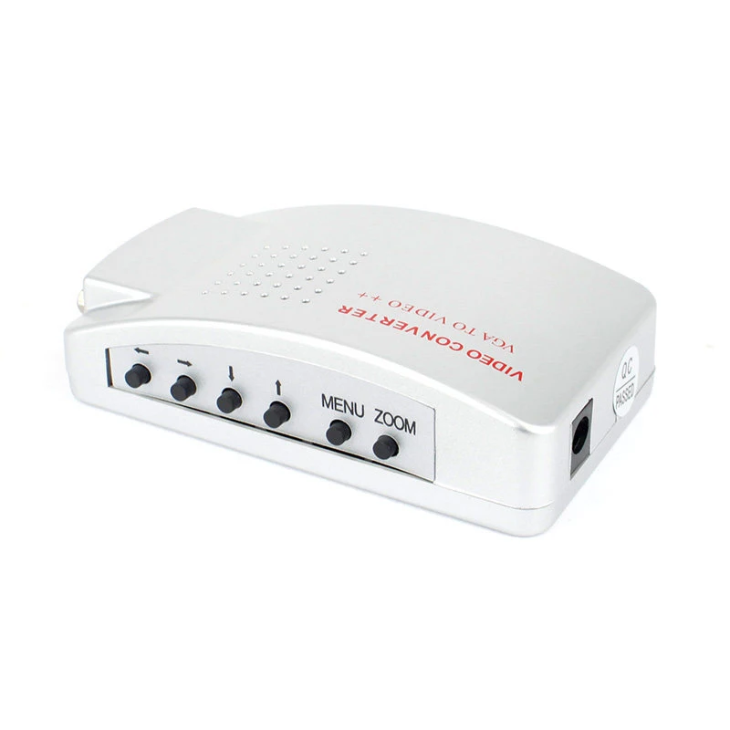 Pc Converter Box Vga Naar Tv Av Rca Signaal Adapter Converter Video Switch Box Met Kabel