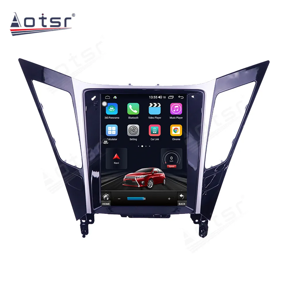 لشركة هيونداي سوناتا 2012-2015 مشغل راديو السيارة الاندورويد نظام تحديد المواقع والملاحة 360 كاميرا بانورامية السيارات ستيريو الوسائط المتعددة Carplay 4G SIM #3