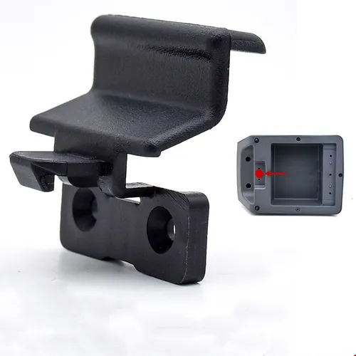 Tapa de reposabrazos de plástico negro, cubierta de consola, Clip de pestillo, captura para Great Wall Wingle 3 wingle 5 Steed