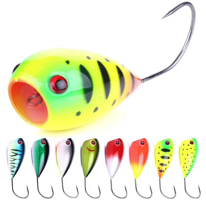 13g 8cm  Fishing Lure Floating Croatian Crank Bait Artificial Swim Bait Wobblers Fishing Popper Hard Bait with Single Hook