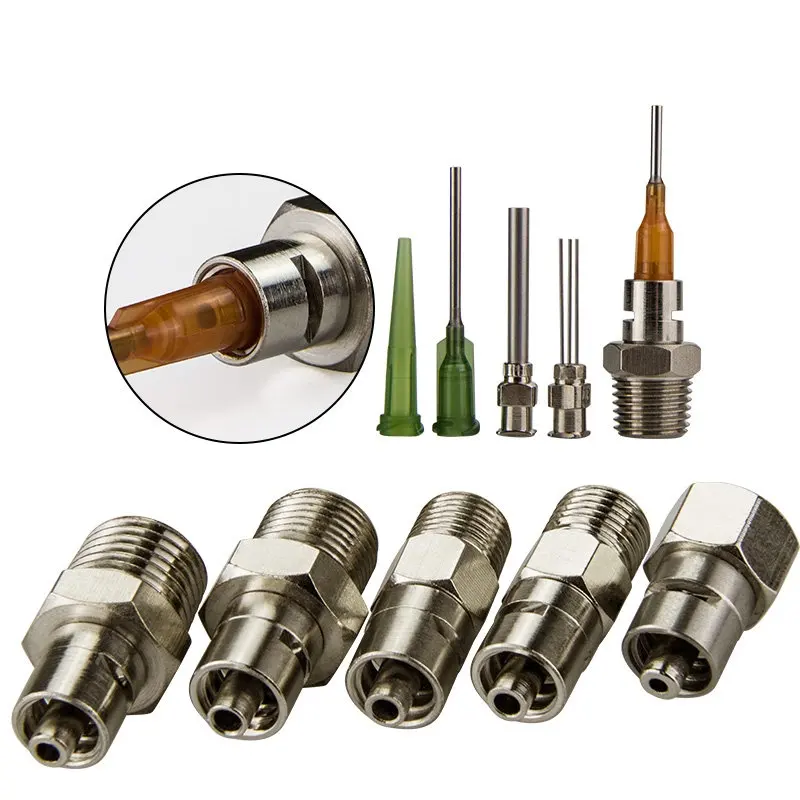 Dispensing Valve Adapter Luer Connector Mixing Tube Syringe Adapter Needle Adapter Dispensing Accessories