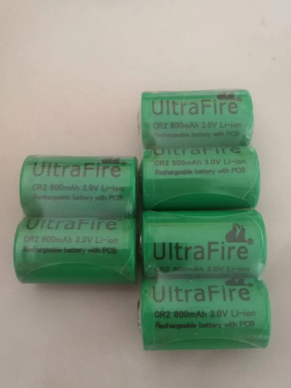 New 6 pcs. 3V CR2  15270 CR2 800mah rechargeable battery 3V , digital camera, made a special battery