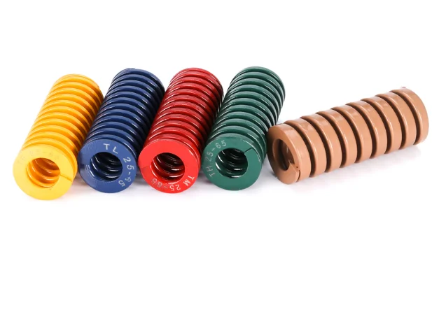 22x11x2 5/30/35/40/45/50/55/60/65/70/75/80/90/100/125/150mm2pcsدوامة ختم ضغط يموت الربيع أحمر أصفر أزرق أخضر البني