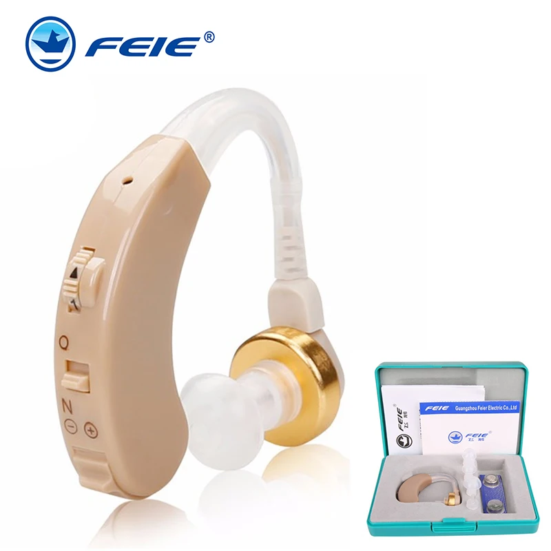 High-Power Convenient Hanging Ear Hearing Aid, Non-Rechargeable, Elderly Deaf Hearing AidS Earphone Volume Amplifier