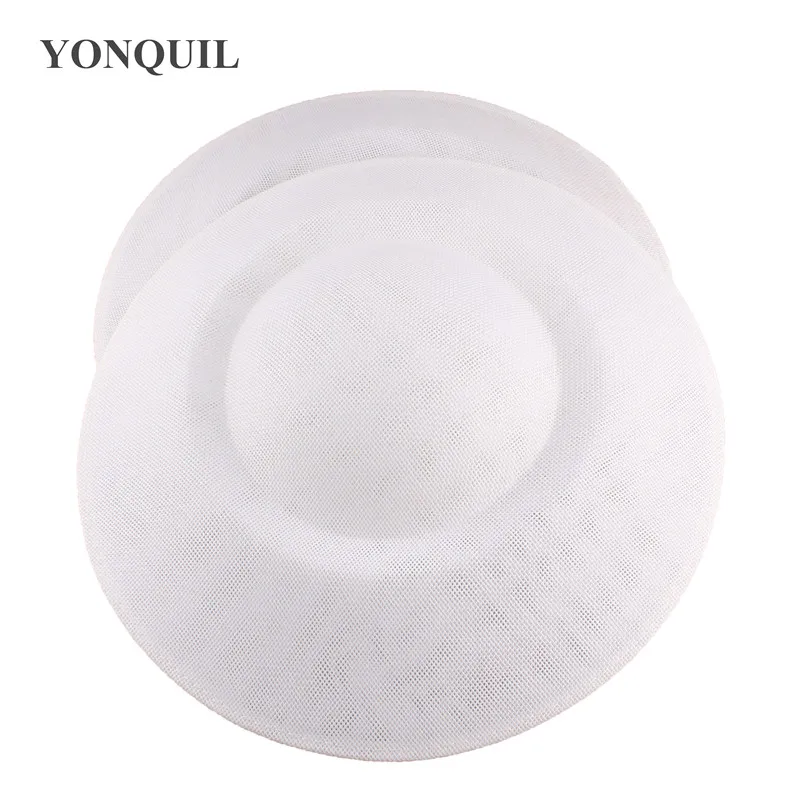 Round Solid Copy Sinamay Fascinator Base 27 CM DIY Hair Accessories Millinery Saucer Material Party Event Occasion Millinery Cap