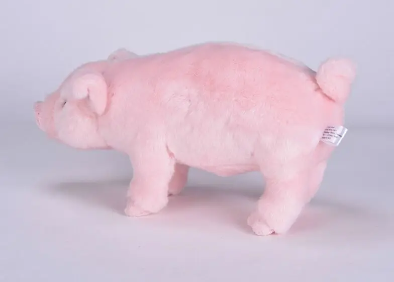 

new toy cartoon pink pig plush toy about 35x17cm soft doll baby toy birthday gift s2192