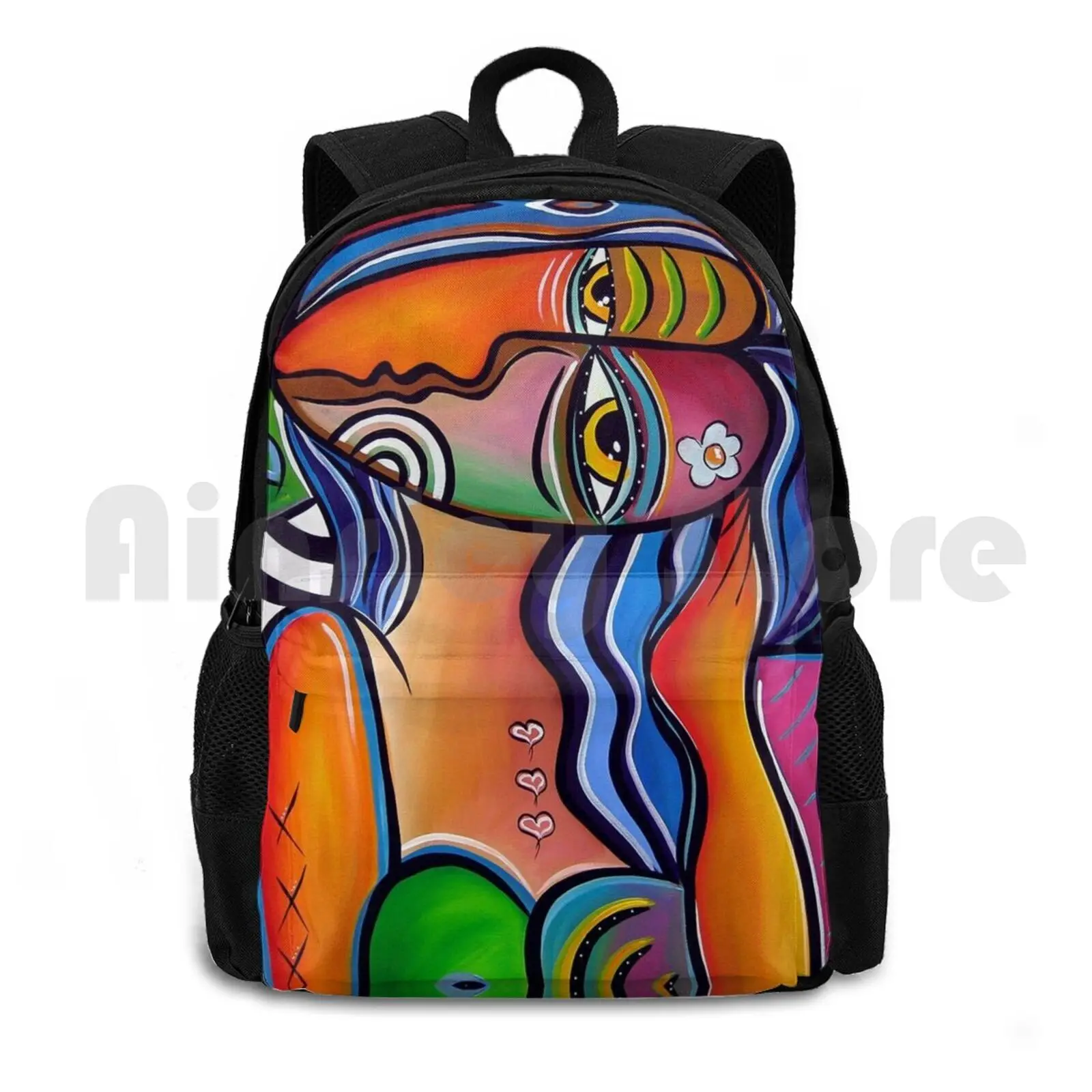 

Pablo Picasso Outdoor Hiking Backpack Riding Climbing Sports Bag Pablo Escobar Picasso Color Classic Master Painter