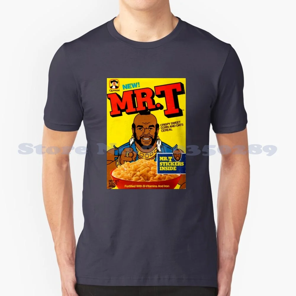 Kid Feed Summer Funny T Shirt For Men Women Kids Cereal Mr T T 80s Retro Classic Food Bullshit Lies Cartoon