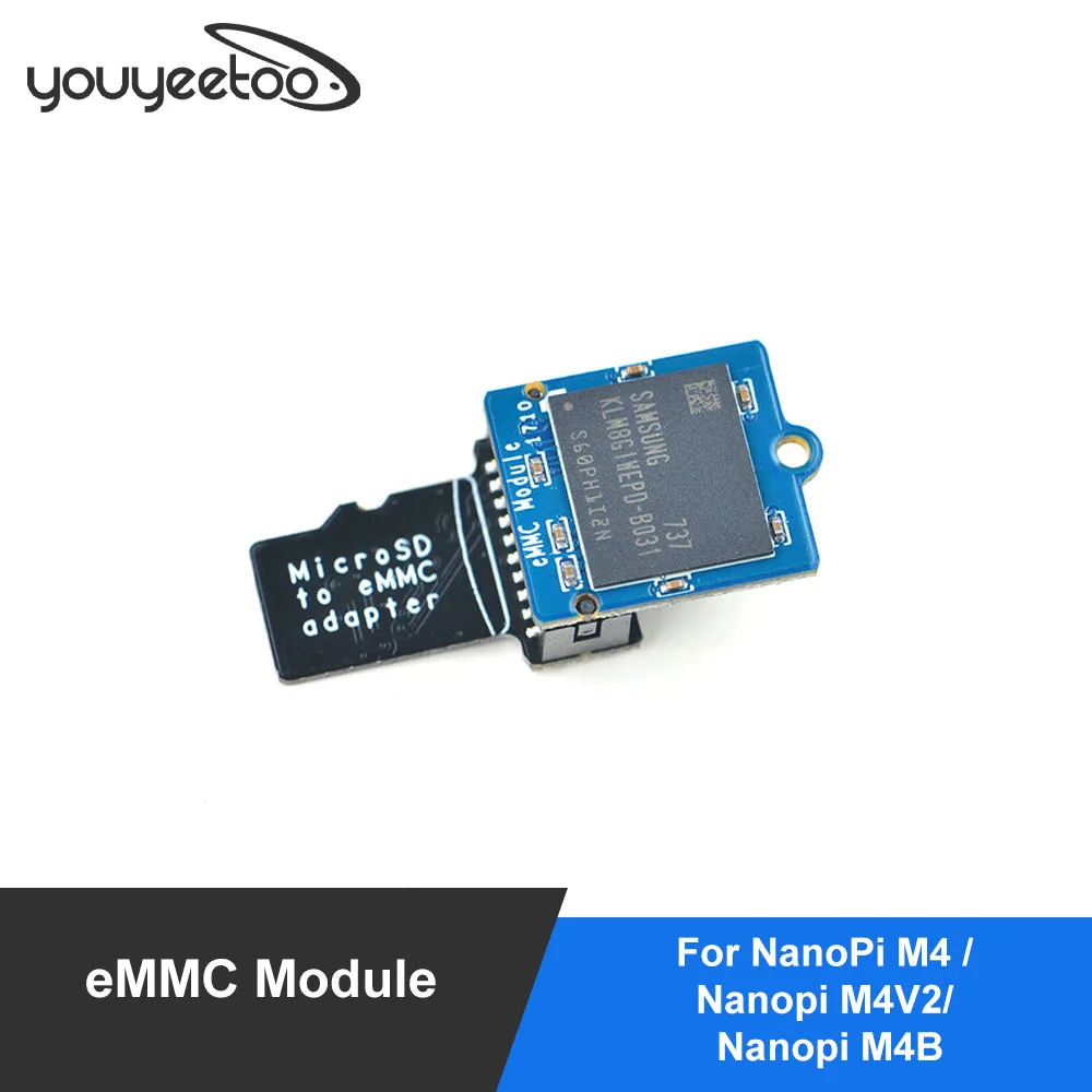 

FriendlyElec eMMC Module for NanoPi M4 / Nanopi M4V2/ Nanopi M4B Heat Sink