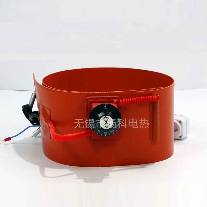 250x1740mm 1000W/2000W/3000W Silicone rubber electric heating belt 200L oil drum