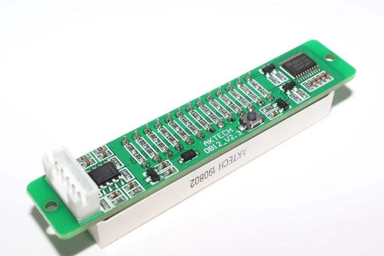 LINK1 Dual 12 Level indicator VU Meter music Audio Level Meter Stereo Amplifier Board AGC Mode DIY KITS