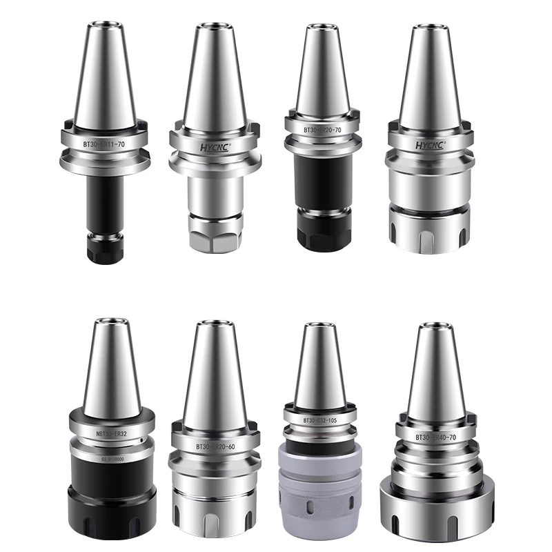 BT30 BT40 Tool Holder ER11 ER16 ER20 ER25 ER30 Collet CNC Machining Center Chuck Bracket Lathe Tool Holder Milling Disc Cutter