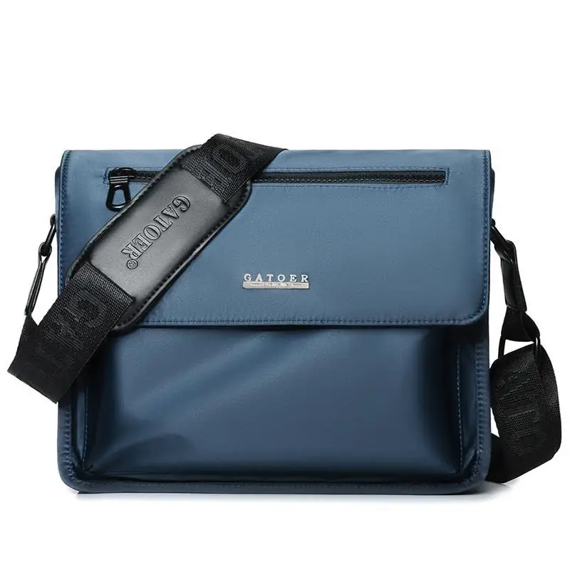 Imagem -04 - Bolsa Mensageiro de Ombro Impermeável Resistente ao Desgaste Masculina Grande Capacidade Design Multifuncional Bolsa de Estudante Casual para Exterior Nova