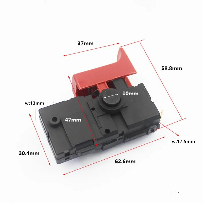 

Hand electric drill switch is suitable for Boshi electric drill switch GBM10RE GBM13RE TBM3400 3500 pistol drill speed switch