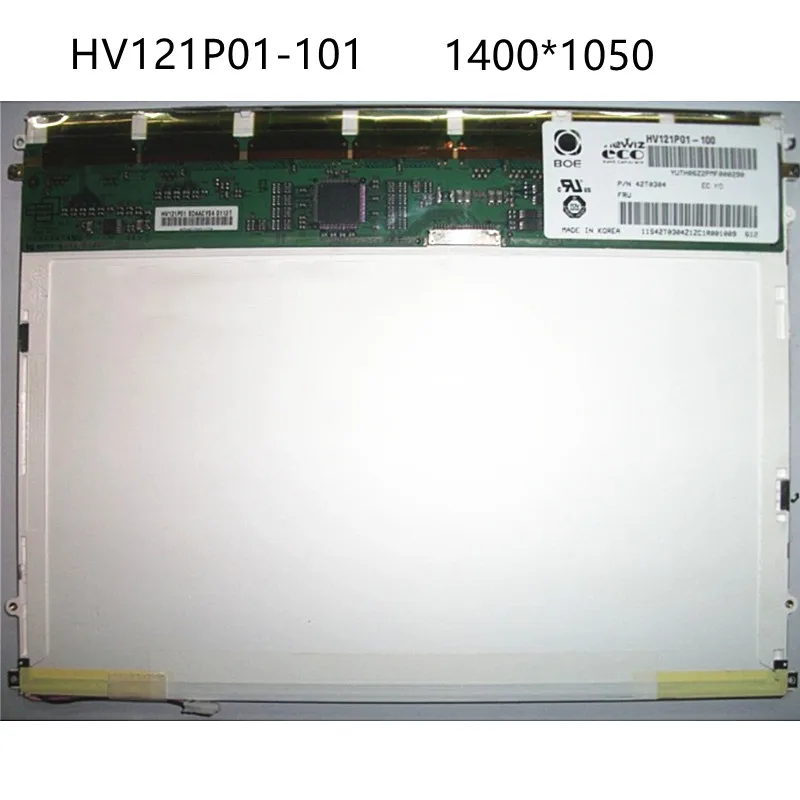 Laptop Screen HV121P01-101 HV121P01-100  for IBM X60 X60T X61 X61T 1400*1050 LVDS 20 PINS matrix display panel