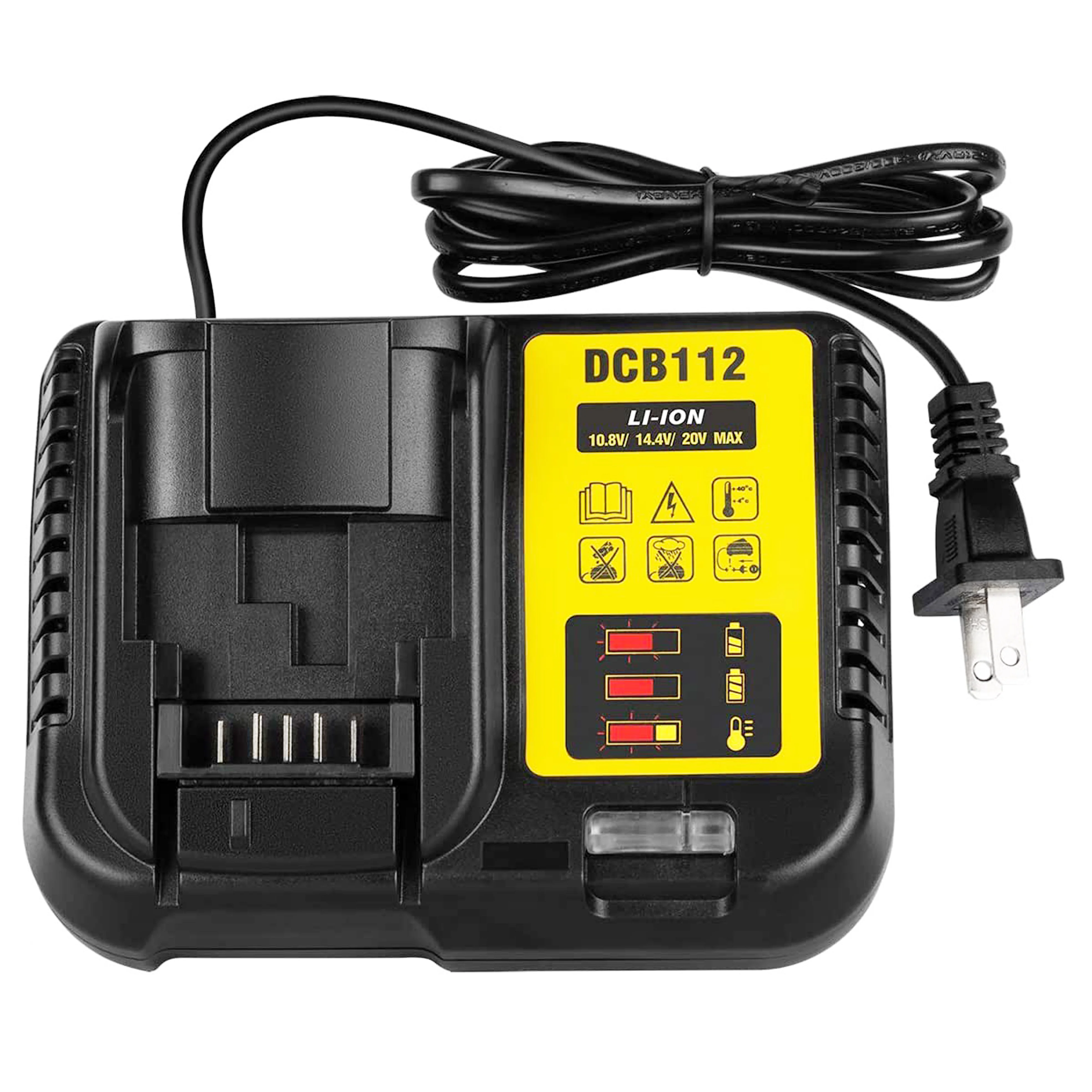 Per Dewalt Li-Ion Battery Charger 10V 12V 14.4V 18V 4.5A Per DCD710 DCF610 DCS310 DCF88 DCG412L2 DCB112/118