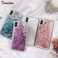 Fashion Glitter Liquid Silicone Case For Xiaomi Redmi Note 9 9S 8 8T 7 6 5 Pro 9A 9C 8A 7A 6A 5A 5 Plus 4X 4A Soft TPU Cover