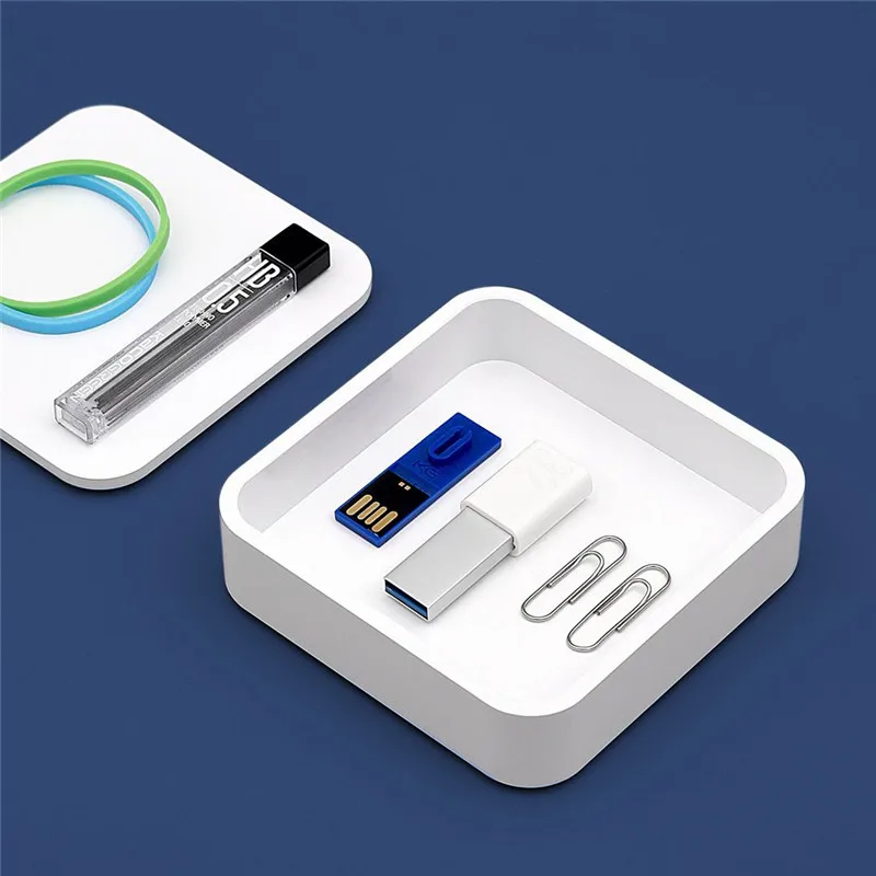 YouPin KACO LEMO صندوق تخزين مكتبي صندوق تخزين صندوق ملاحظات صندوق المنتج 3 في 1 تجميع مجاني تصميم بسيط عمل من أجل الخروج