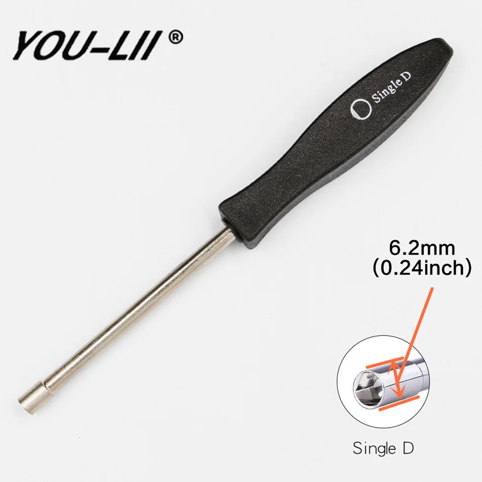 YOULII New Carburetor Adjusting Tool Single D Design Screw Driver Carburetor Screwdriver  Fit For Chainsaw Blower Trimmer Carb