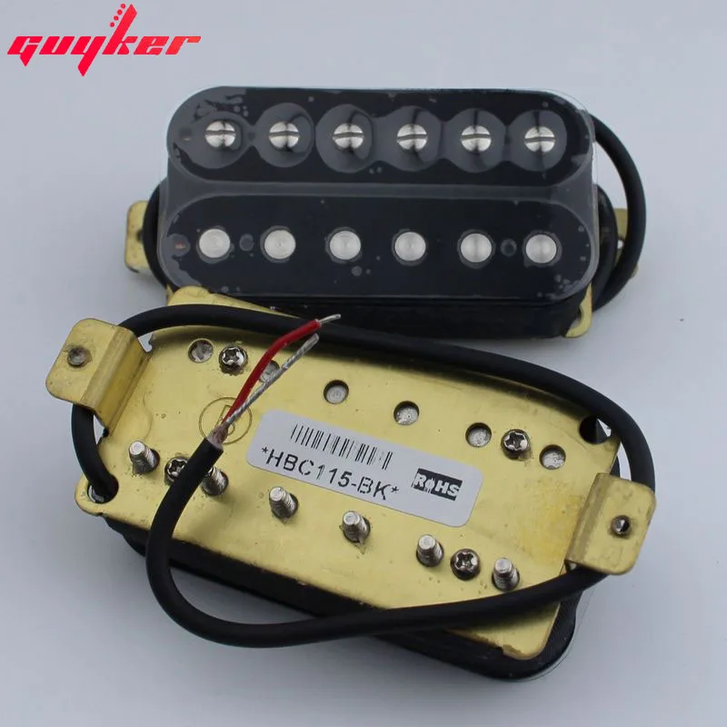 Set of zebra/Black Artec Maching Humbucker guitar pickups-HBC115