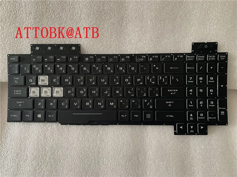 Spanish/Arabic/French/KR/ND Laptop Keyboard For ASUS TUF FX505DT fx505 fx505dy FX95 FX705G fx505gm FX95G keyboard RGB backlight