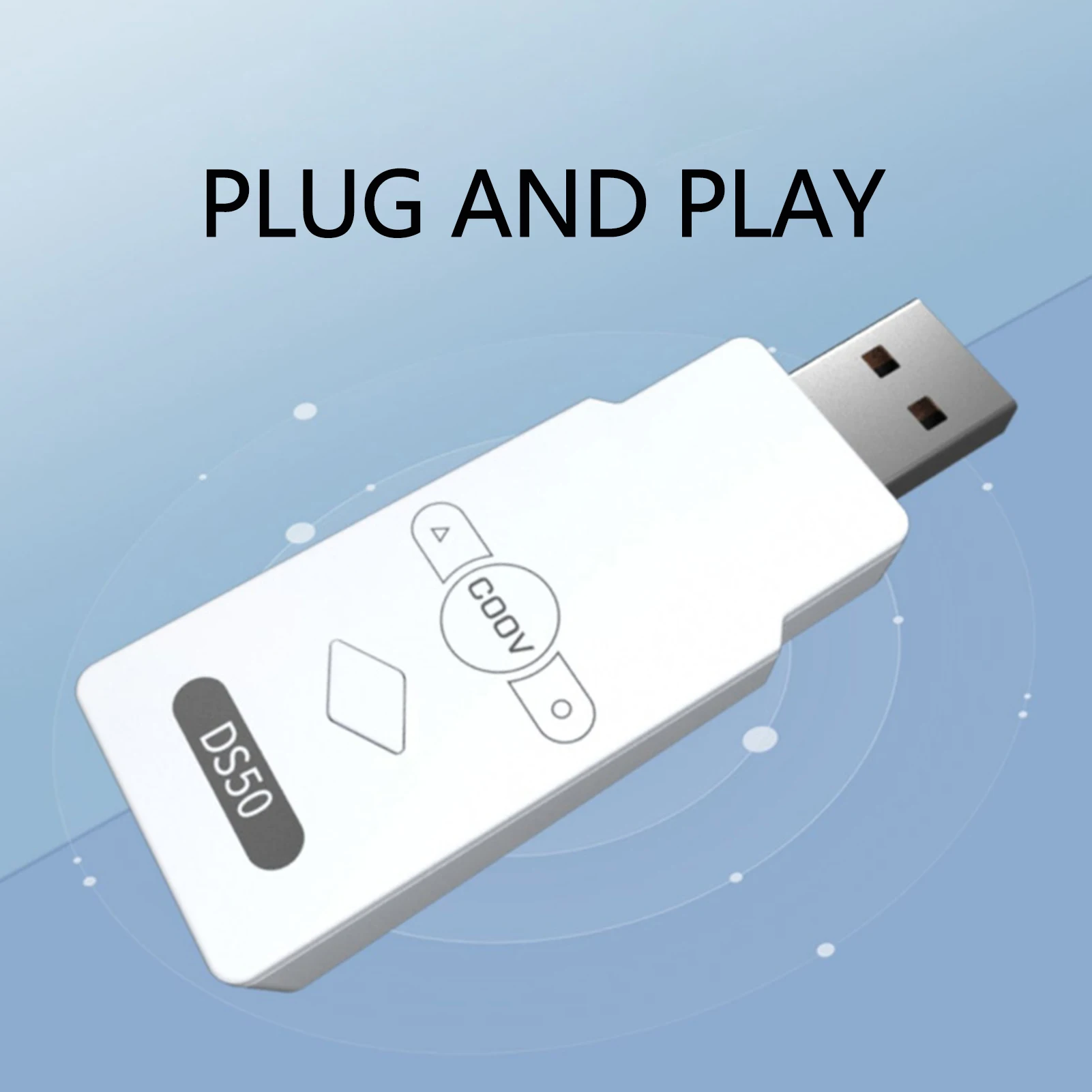 2021 Coov DS50 convertitore adattatore Bluetooth Wireless per Nintend Switch per PS4 PS5 X-box convertitore Controller Wireless One PC