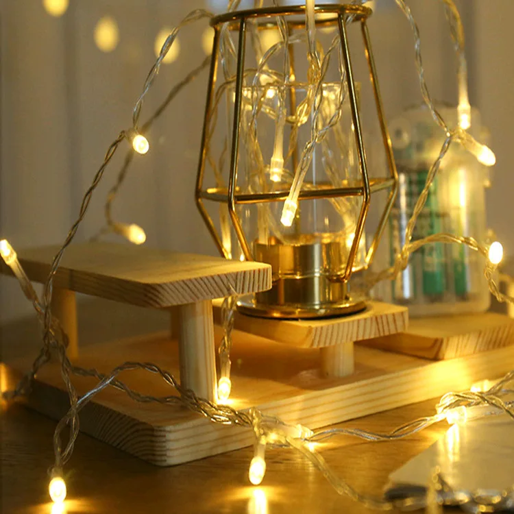 2M 5M 10M LED String Lights 3*AA Battery Operated Waterproof Fairy LED Christmas Lights For Holiday Party Wedding Decoration